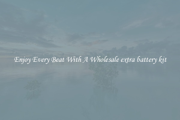 Enjoy Every Beat With A Wholesale extra battery kit