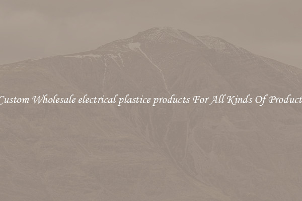 Custom Wholesale electrical plastice products For All Kinds Of Products