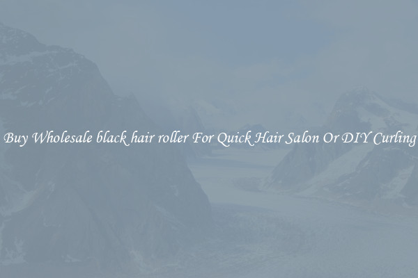 Buy Wholesale black hair roller For Quick Hair Salon Or DIY Curling